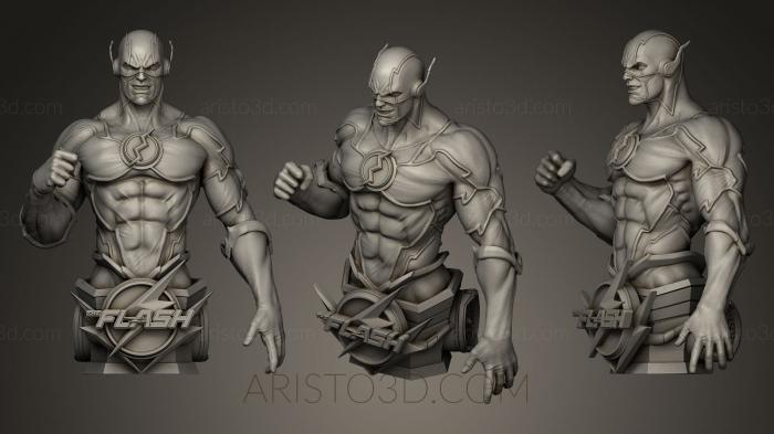 Busts of heroes and monsters (BUSTH_0135) 3D model for CNC machine